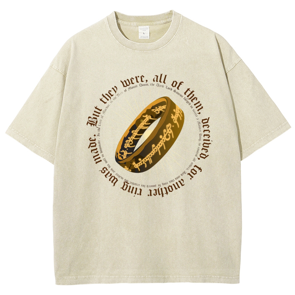 One Ring Script Vintage Washed T-Shirt