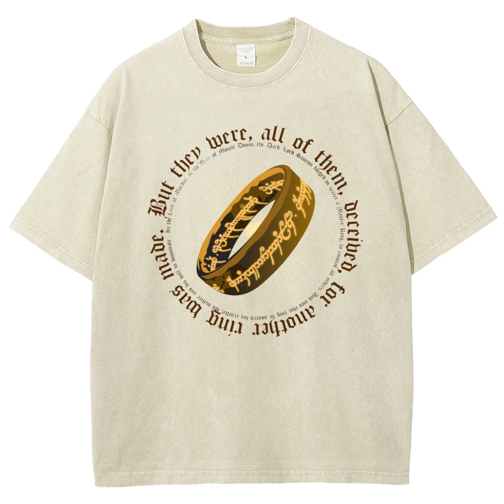 One Ring Script Vintage Washed T-Shirt