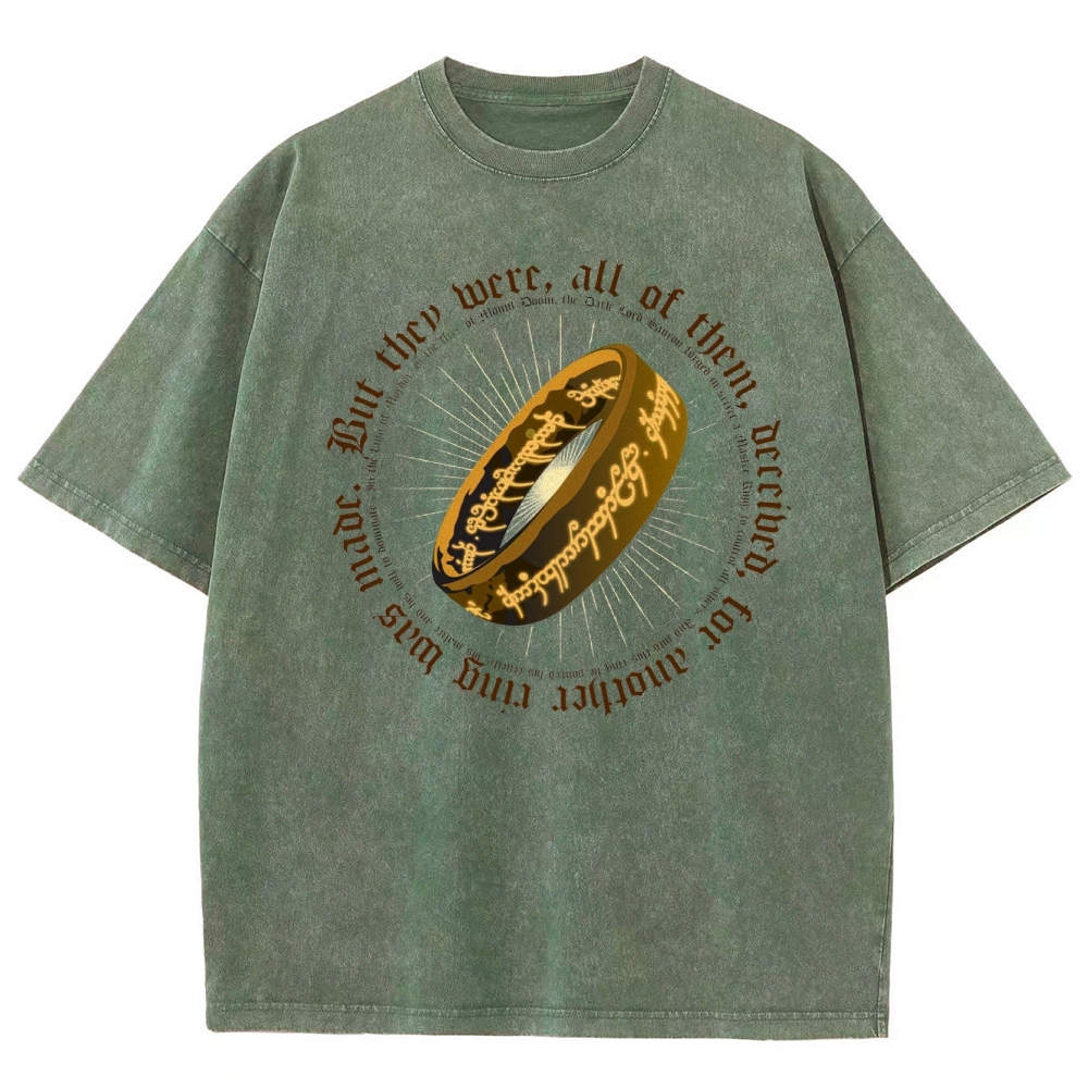 One Ring Script Vintage Washed T-Shirt