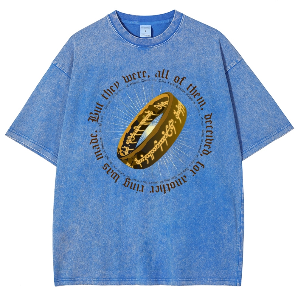 One Ring Script Vintage Washed T-Shirt