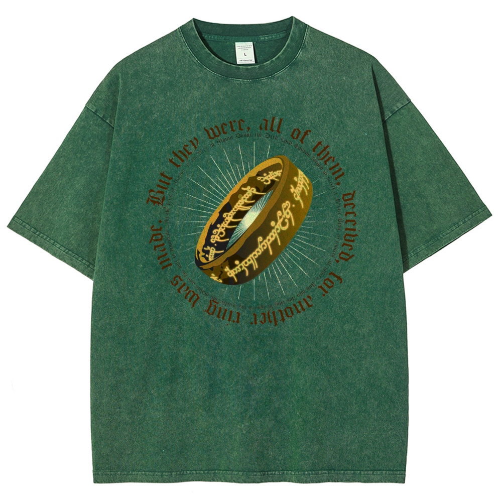 One Ring Script Vintage Washed T-Shirt