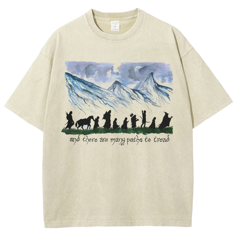 Procrastinating Wizard Humor Washed T-Shirt