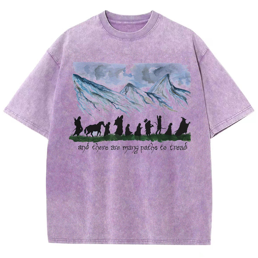 Procrastinating Wizard Humor Washed T-Shirt