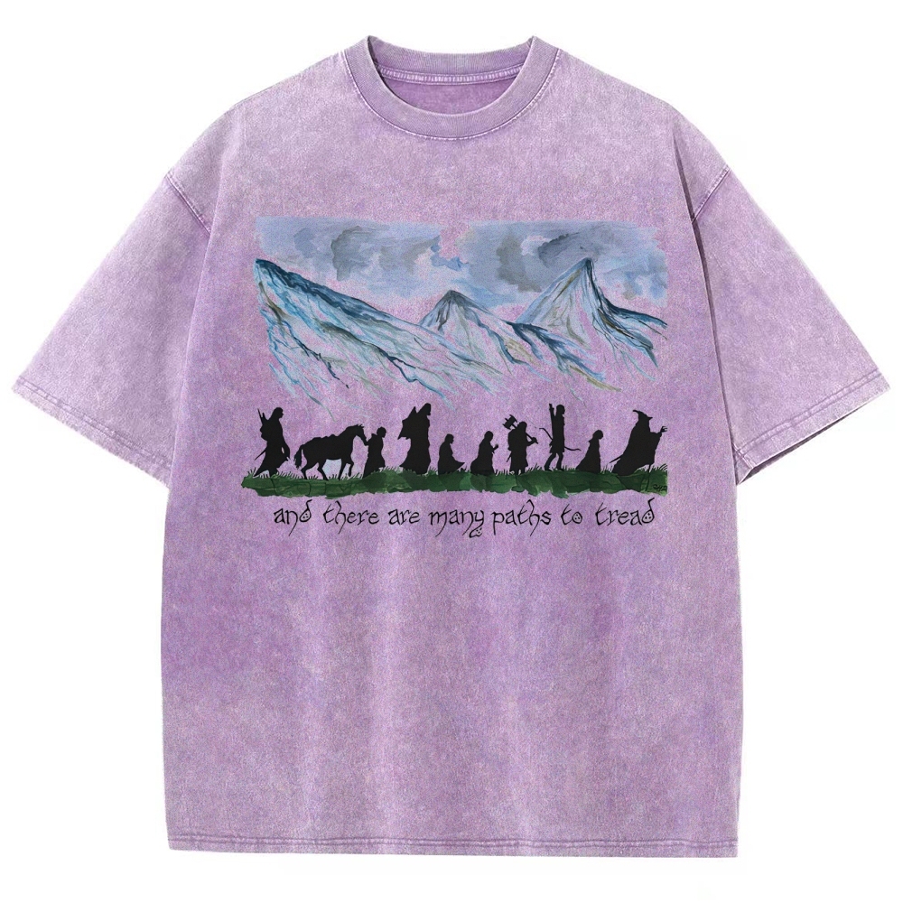 Procrastinating Wizard Humor Washed T-Shirt