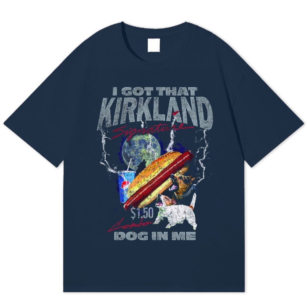 Heavy Metal Signature Dog in Me Cotton T-shirt 