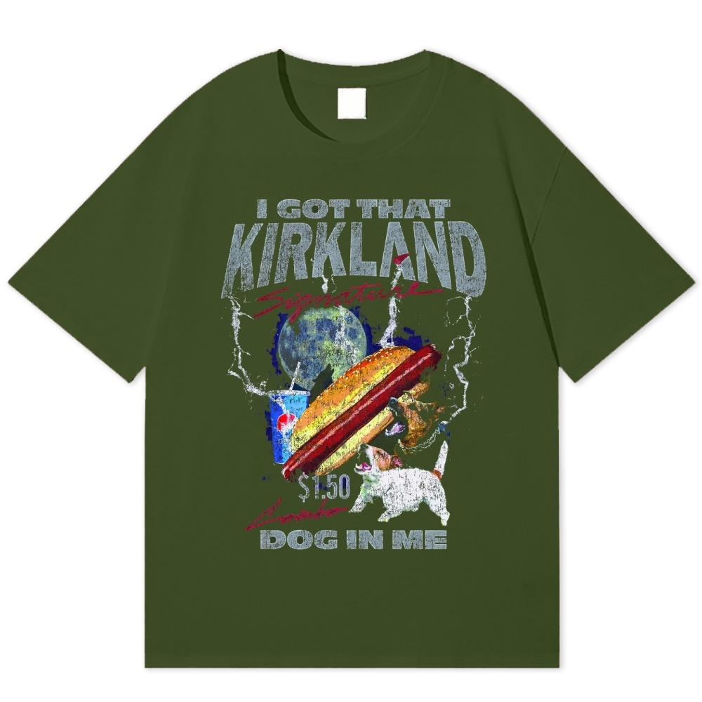 Heavy Metal Signature Dog in Me Cotton T-shirt 