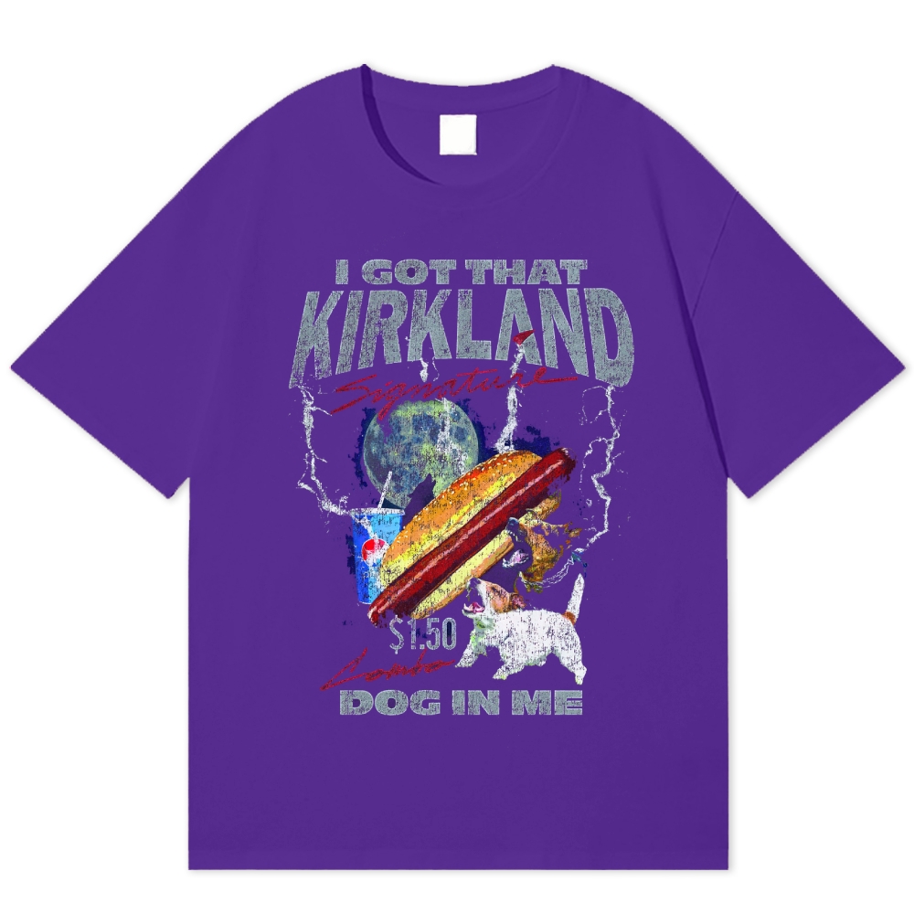 Heavy Metal Signature Dog in Me Cotton T-shirt 