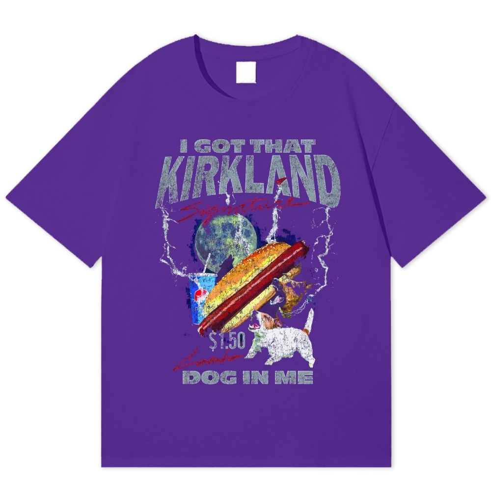 Heavy Metal Signature Dog in Me Cotton T-shirt 