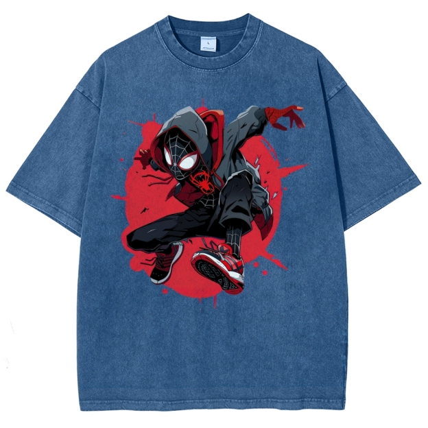Urban Web-Slinging Hero Washed T-Shirt 
