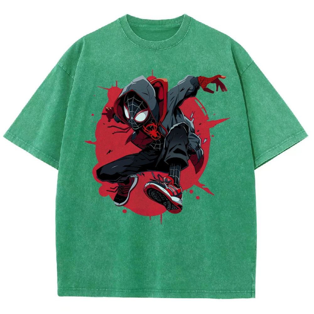 Urban Web-Slinging Hero Washed T-Shirt 