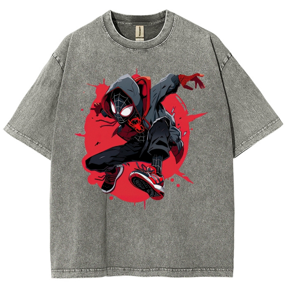 Urban Web-Slinging Hero Washed T-Shirt 