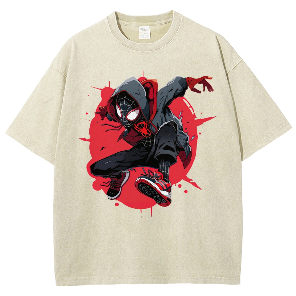 Urban Web-Slinging Hero Washed T-Shirt 