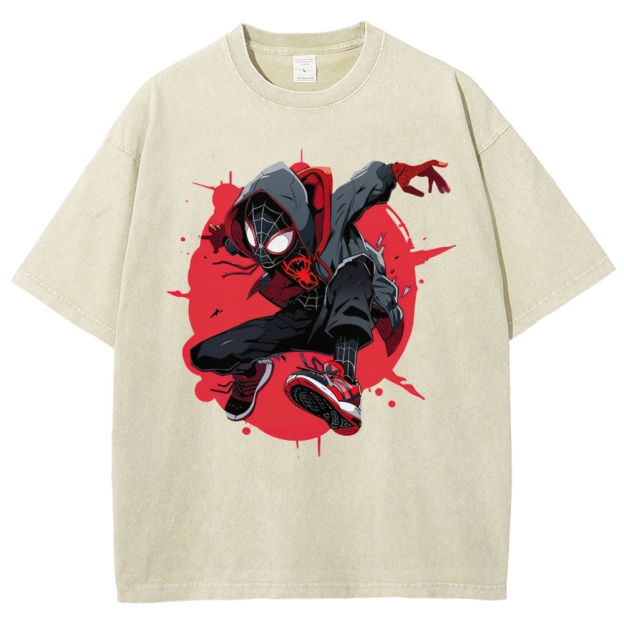 Urban Web-Slinging Hero Washed T-Shirt 