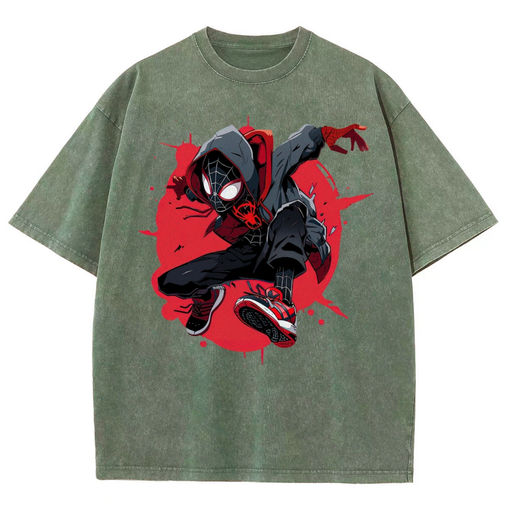 Urban Web-Slinging Hero Washed T-Shirt 