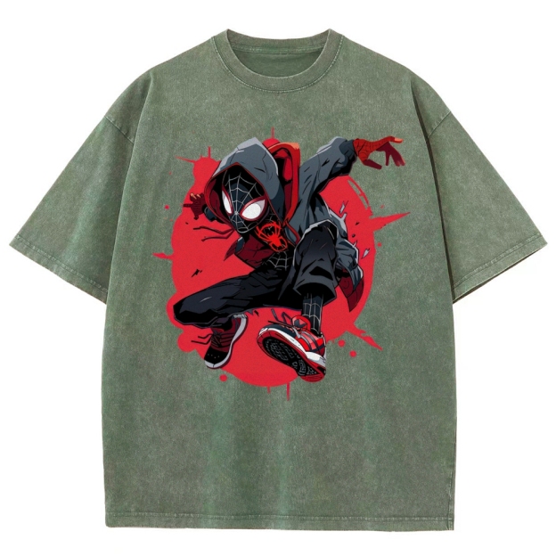 Urban Web-Slinging Hero Washed T-Shirt 