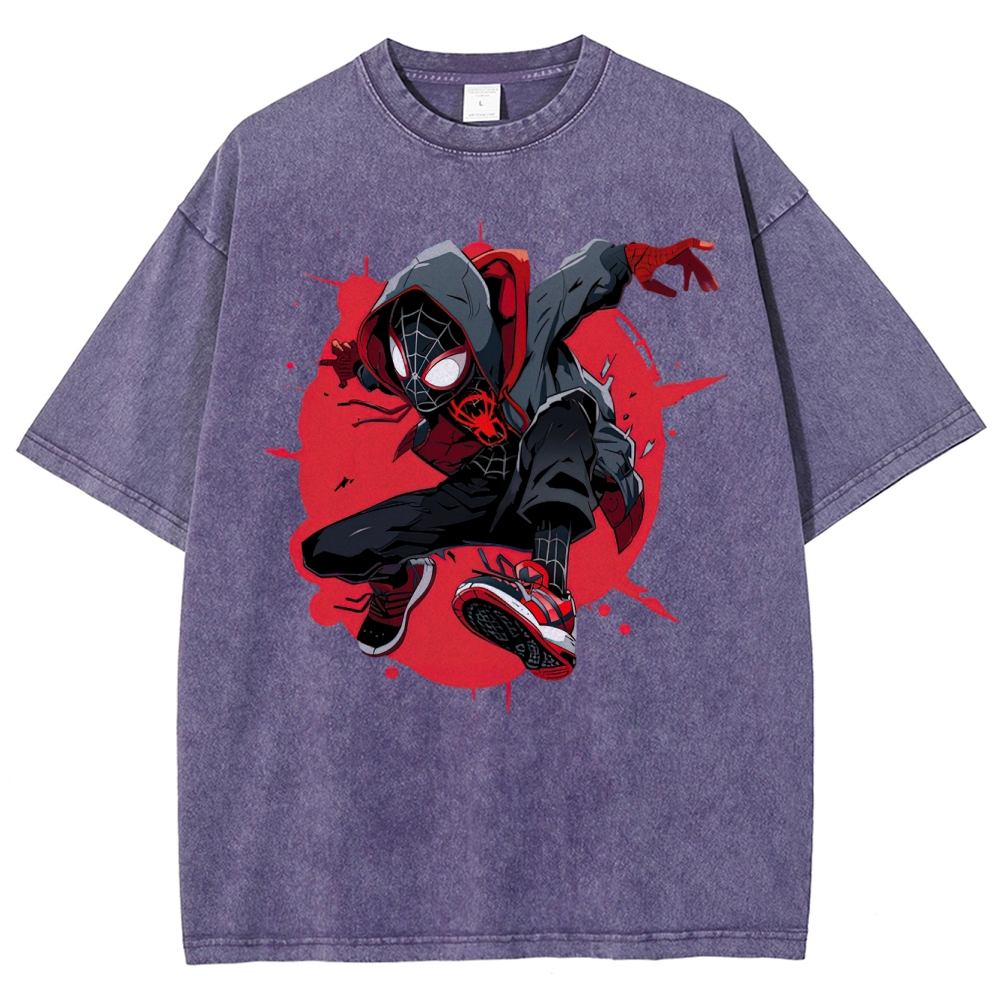 Urban Web-Slinging Hero Washed T-Shirt 