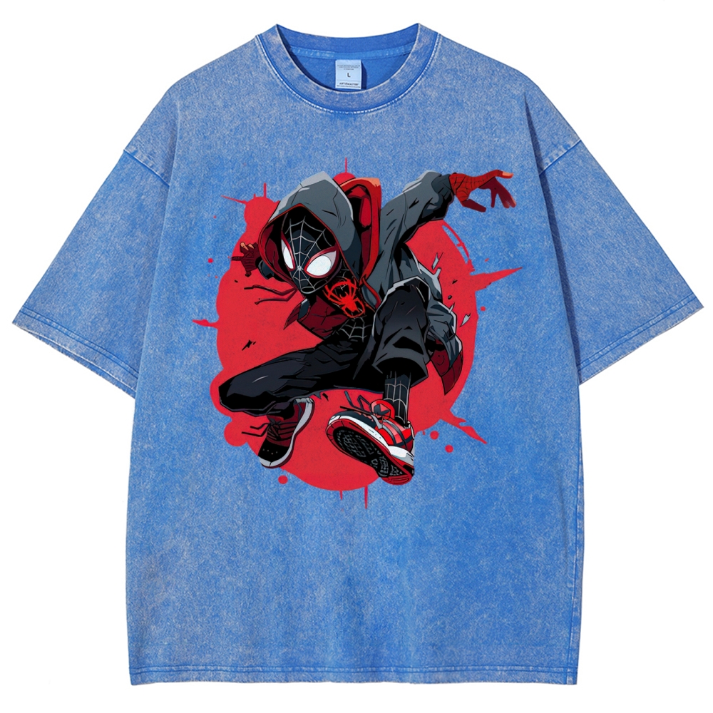Urban Web-Slinging Hero Washed T-Shirt 