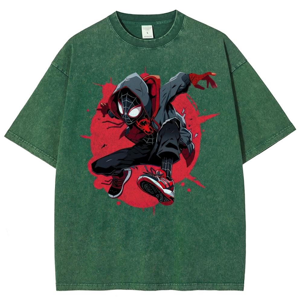 Urban Web-Slinging Hero Washed T-Shirt 