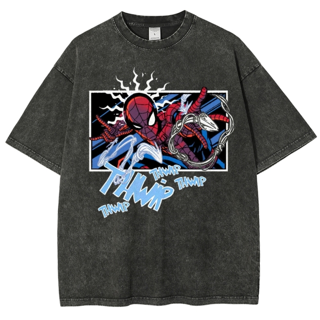 Spider Web Swing Washed T-Shirt
