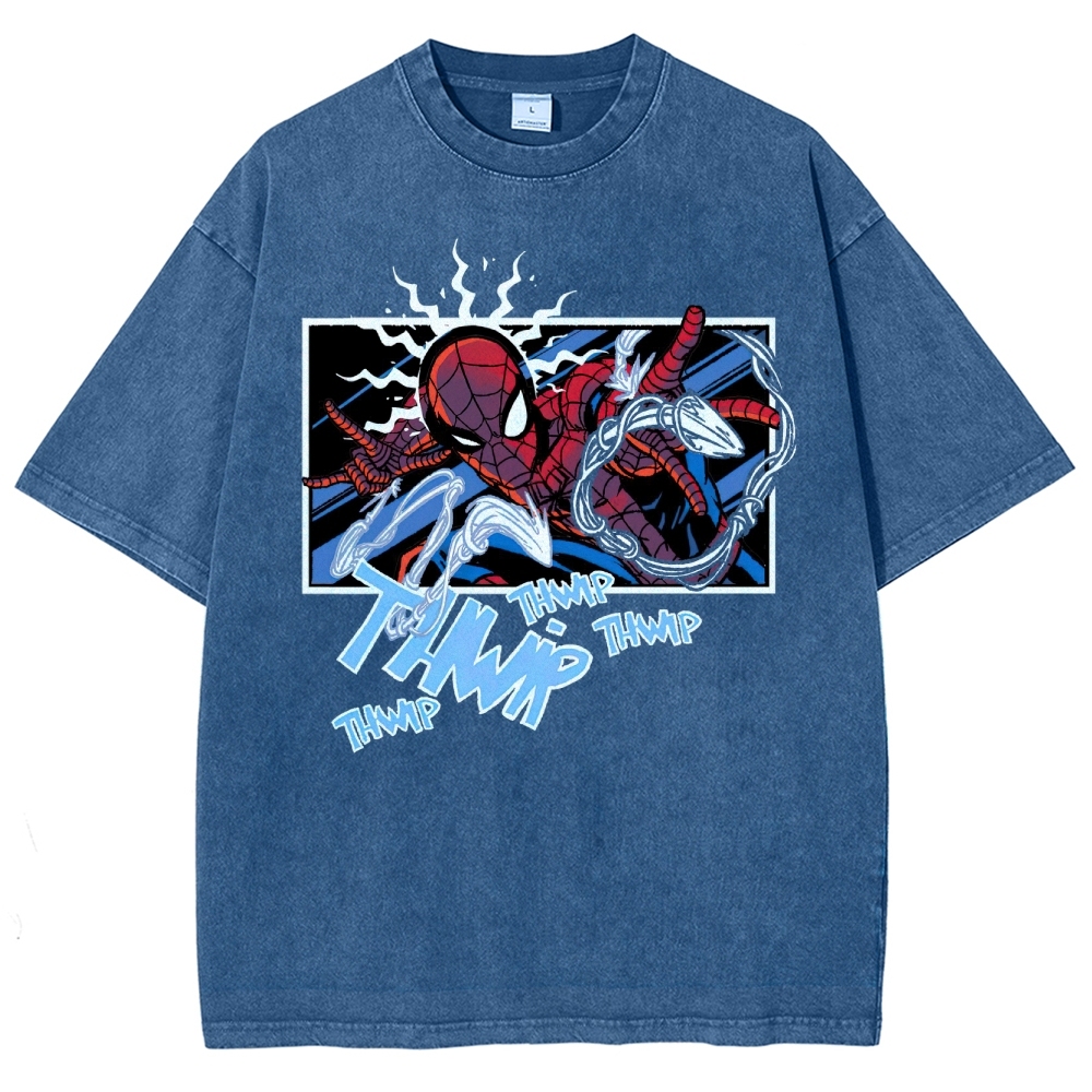Spider Web Swing Washed T-Shirt