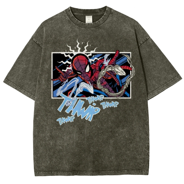 Spider Web Swing Washed T-Shirt