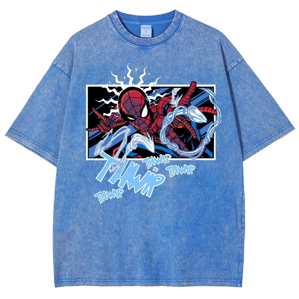 Spider Web Swing Washed T-Shirt