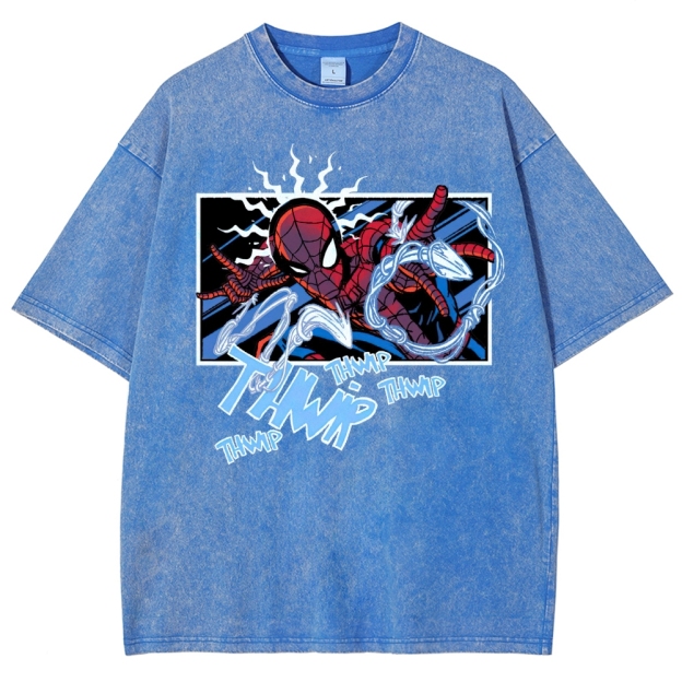 Spider Web Swing Washed T-Shirt