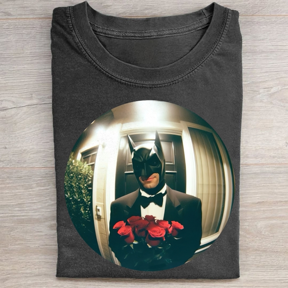 Masked Romantic Hero Washed Tee 