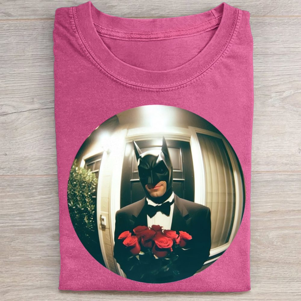 Masked Romantic Hero Washed Tee 