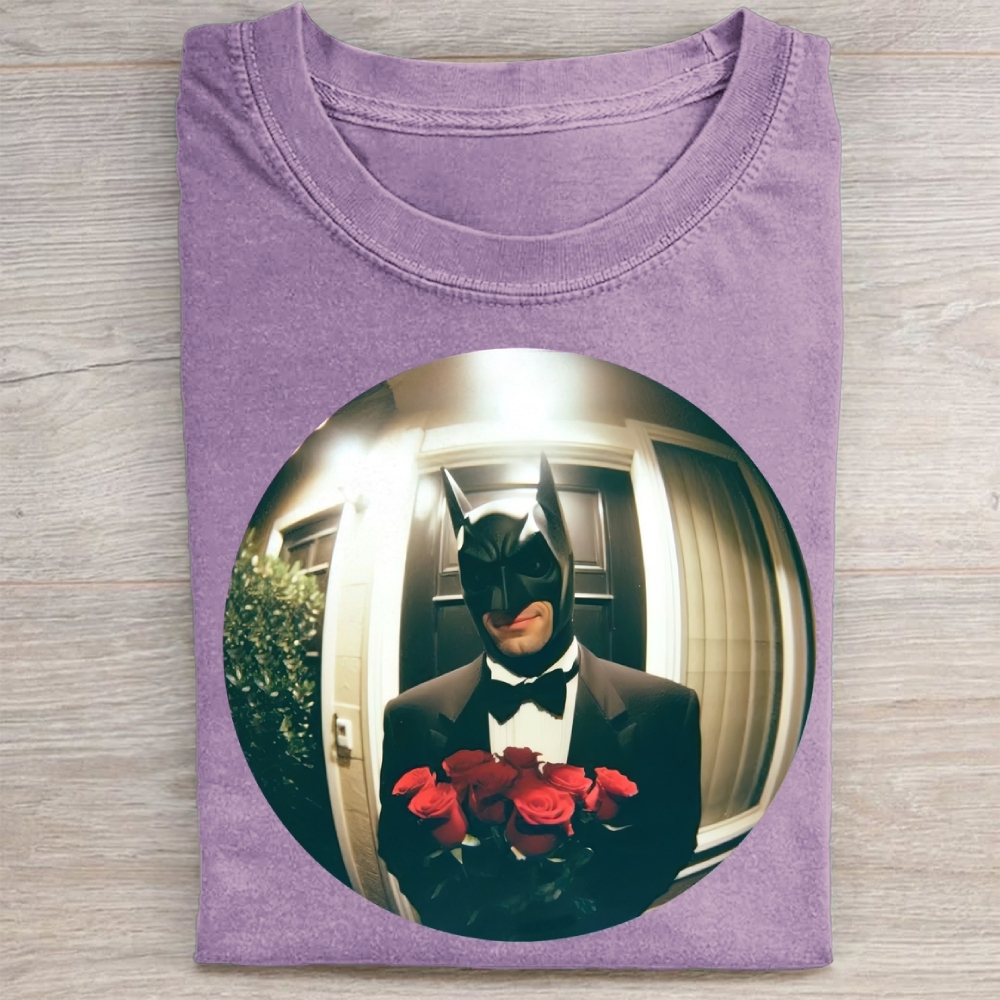Masked Romantic Hero Washed Tee 