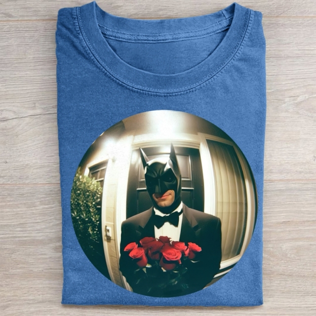 Masked Romantic Hero Washed Tee 