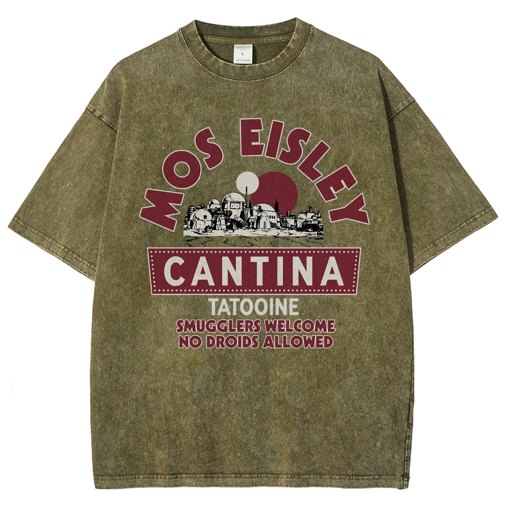 Mos Eisley Cantina Retro Washed T-Shirt
