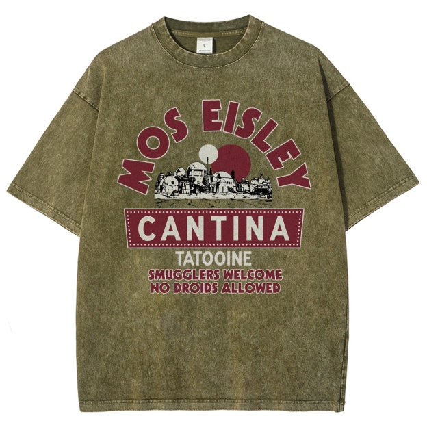 Mos Eisley Cantina Retro Washed T-Shirt