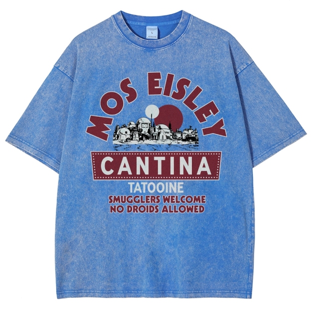 Mos Eisley Cantina Retro Washed T-Shirt