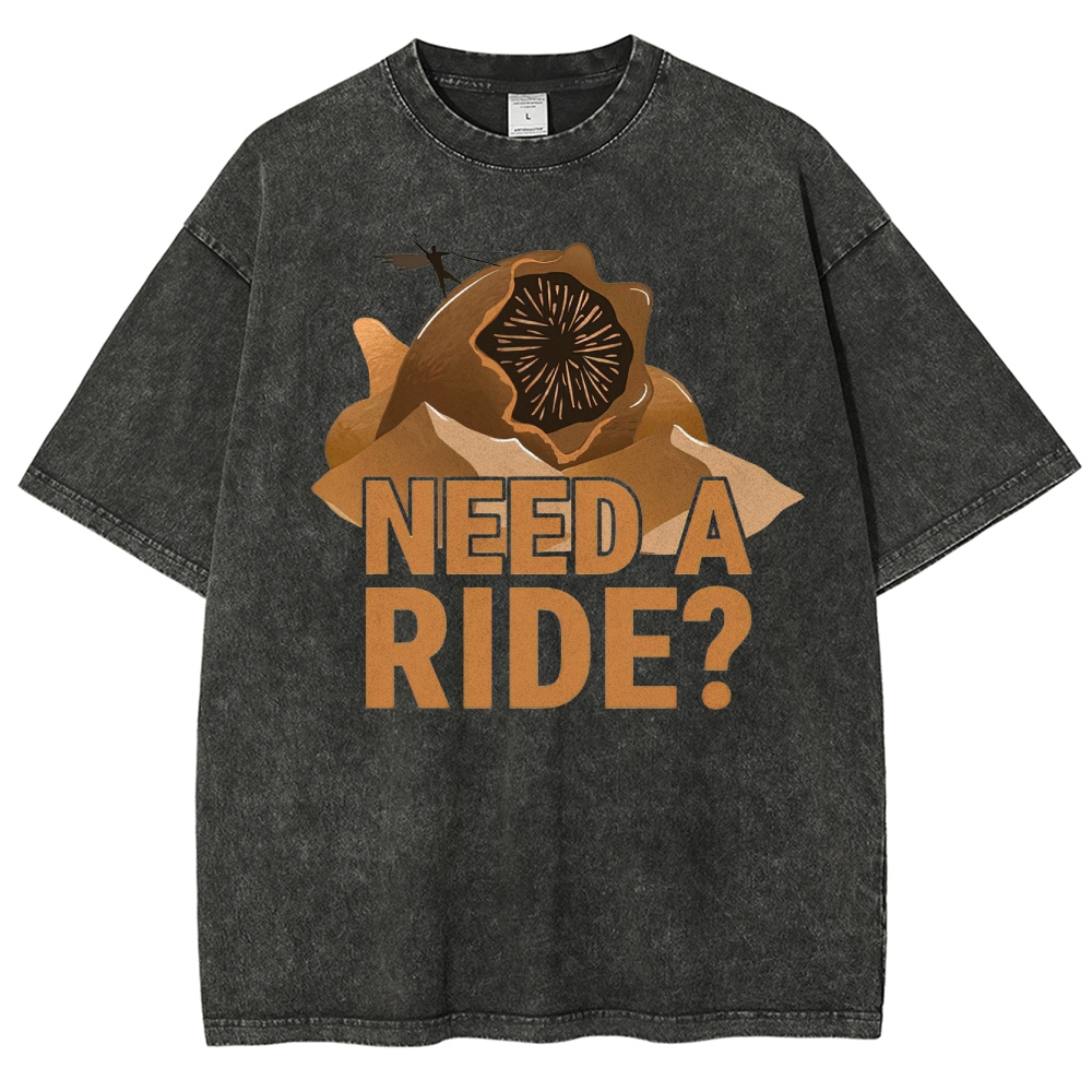 Need a Ride? Washed T-Shirt