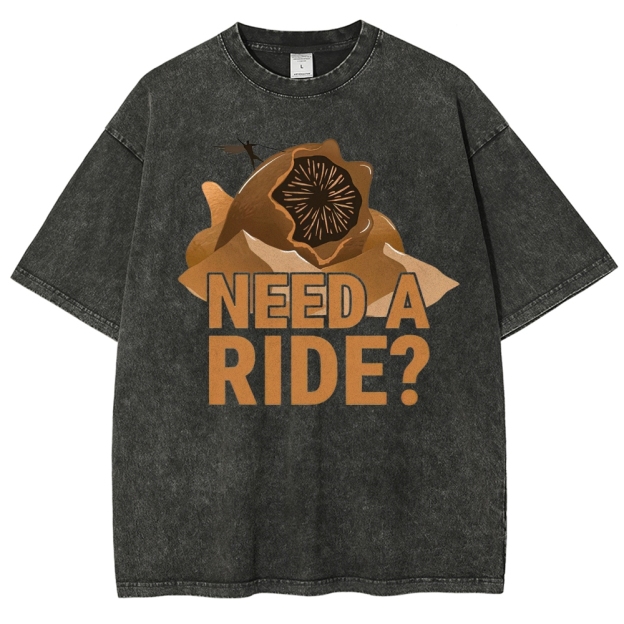 Need a Ride? Washed T-Shirt