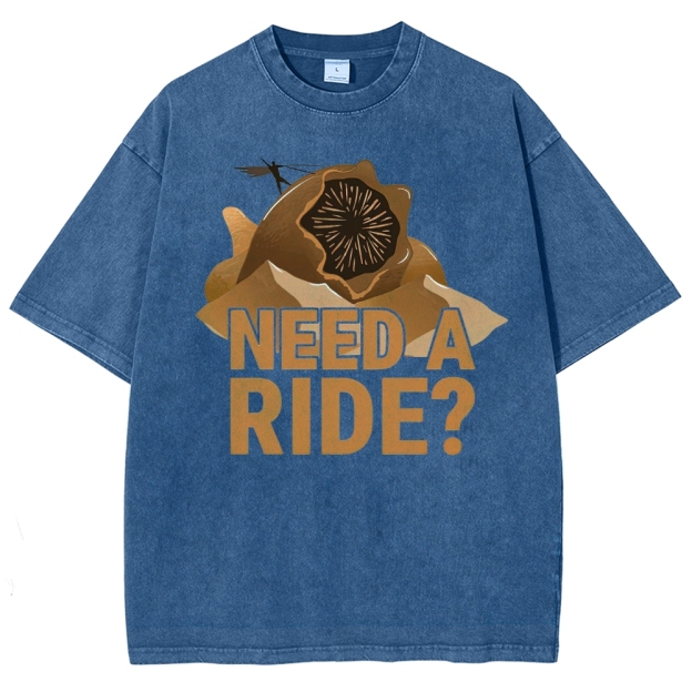 Need a Ride? Washed T-Shirt