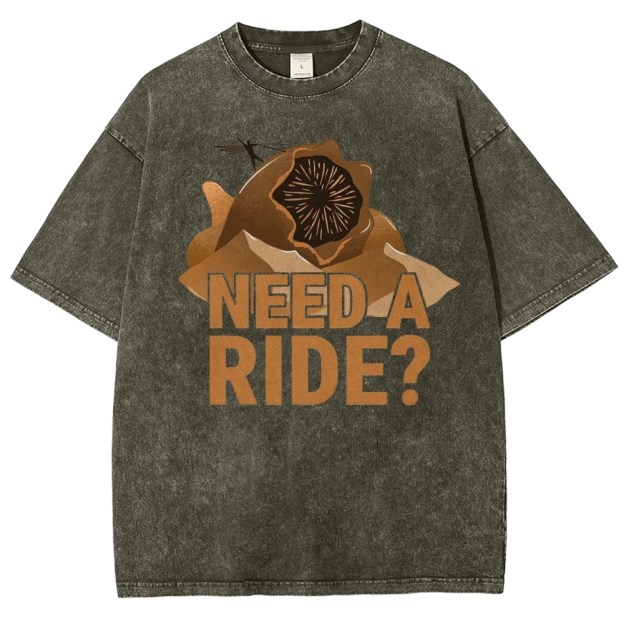 Need a Ride? Washed T-Shirt