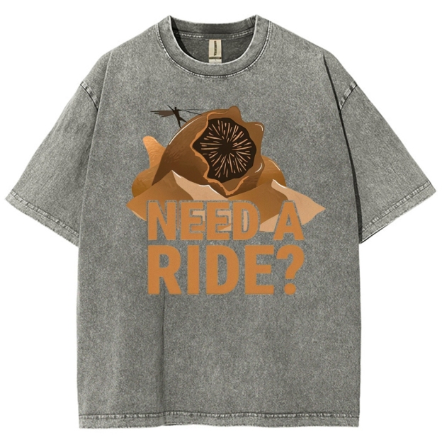 Need a Ride? Washed T-Shirt