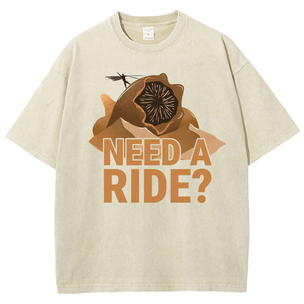 Need a Ride? Washed T-Shirt
