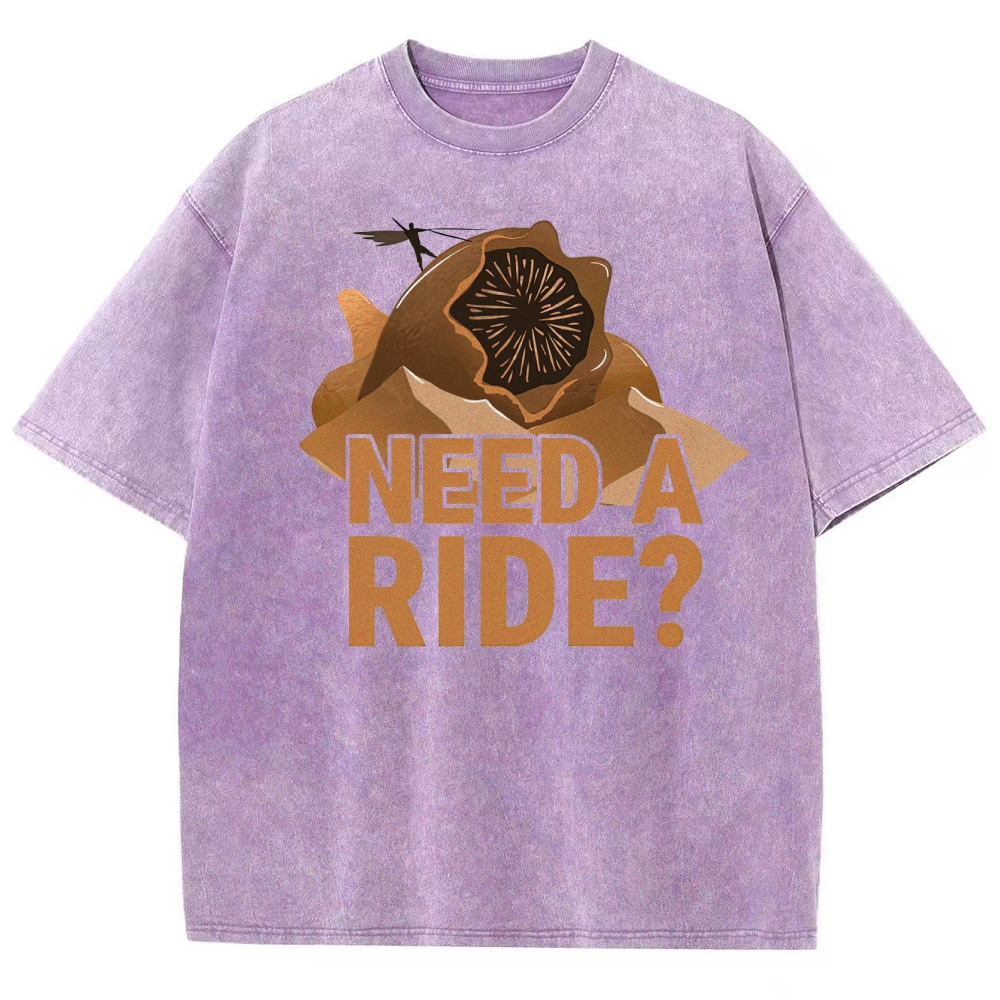 Need a Ride? Washed T-Shirt