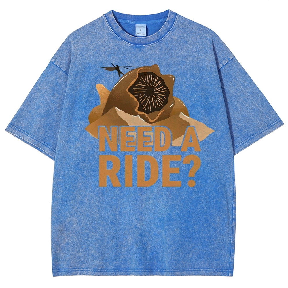Need a Ride? Washed T-Shirt