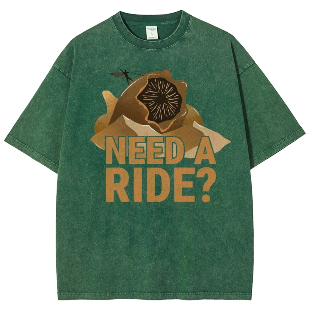 Need a Ride? Washed T-Shirt