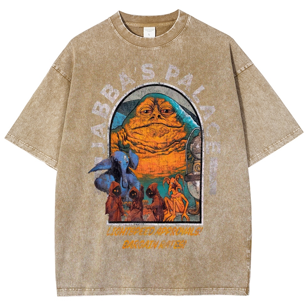 Jabba's Palace Retro Washed T-Shirt