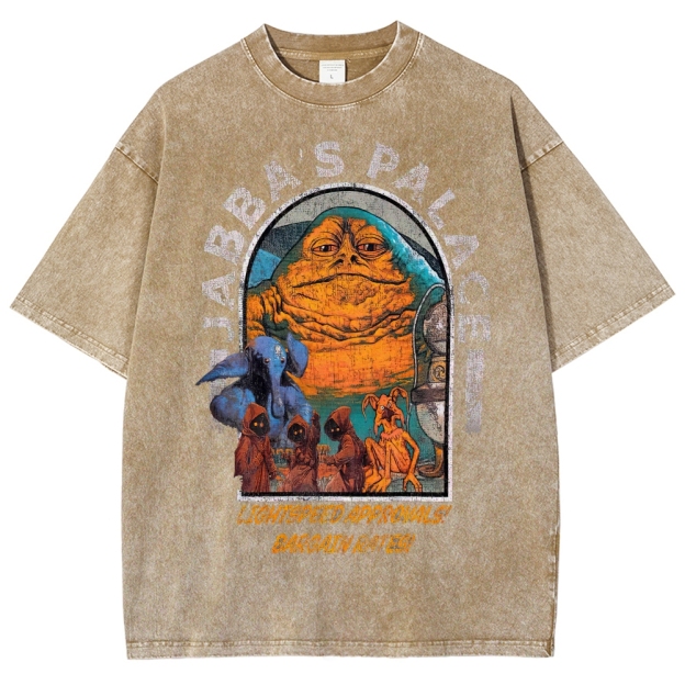 Jabba's Palace Retro Washed T-Shirt