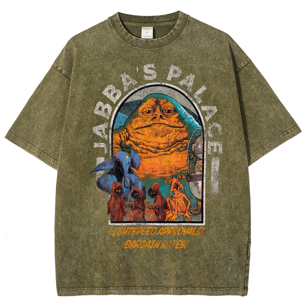 Jabba's Palace Retro Washed T-Shirt