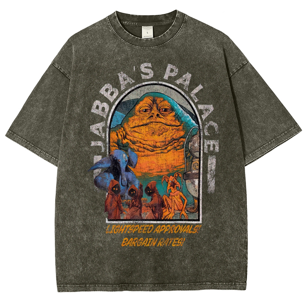Jabba's Palace Retro Washed T-Shirt