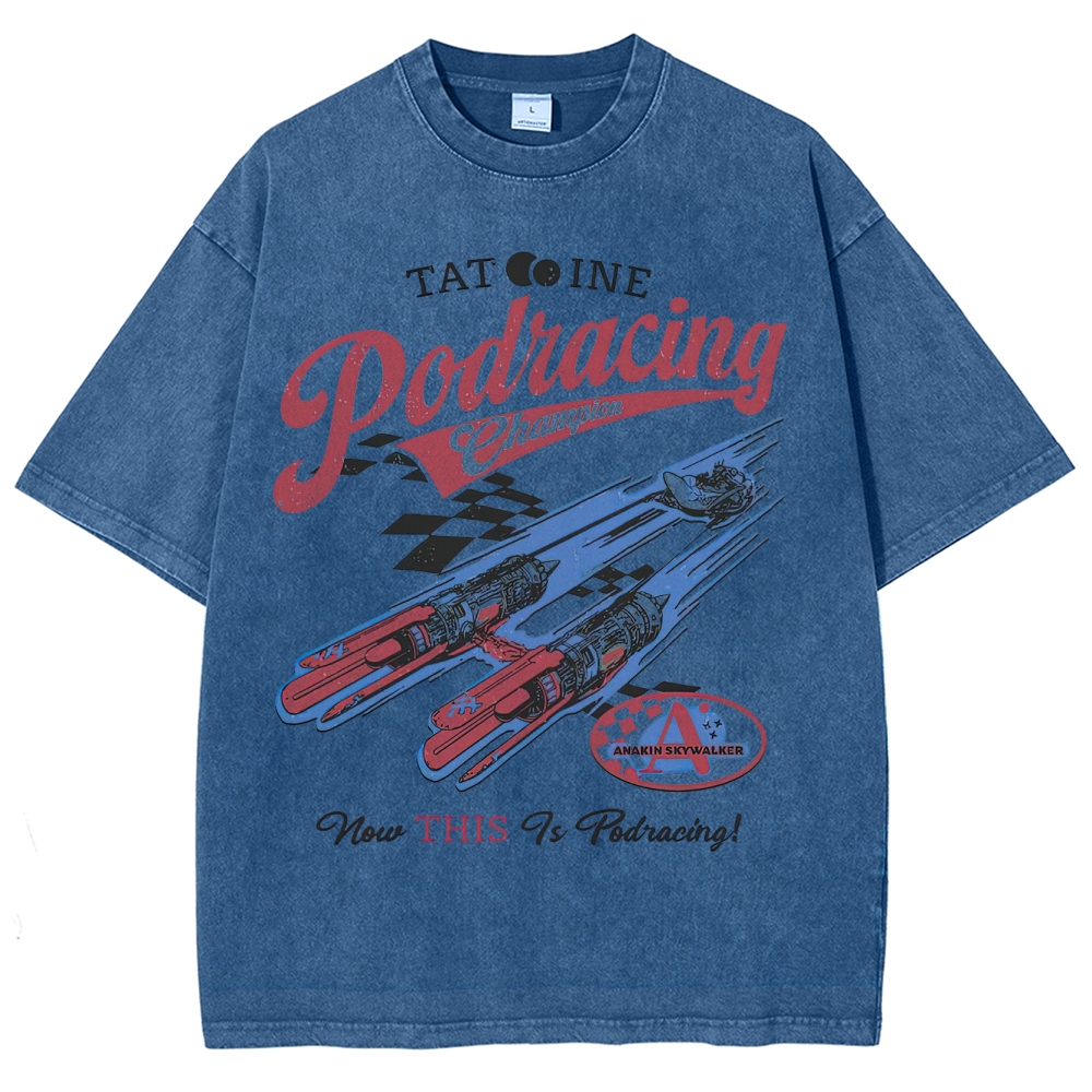 Tatooine Podracing Champion Washed T-Shirt
