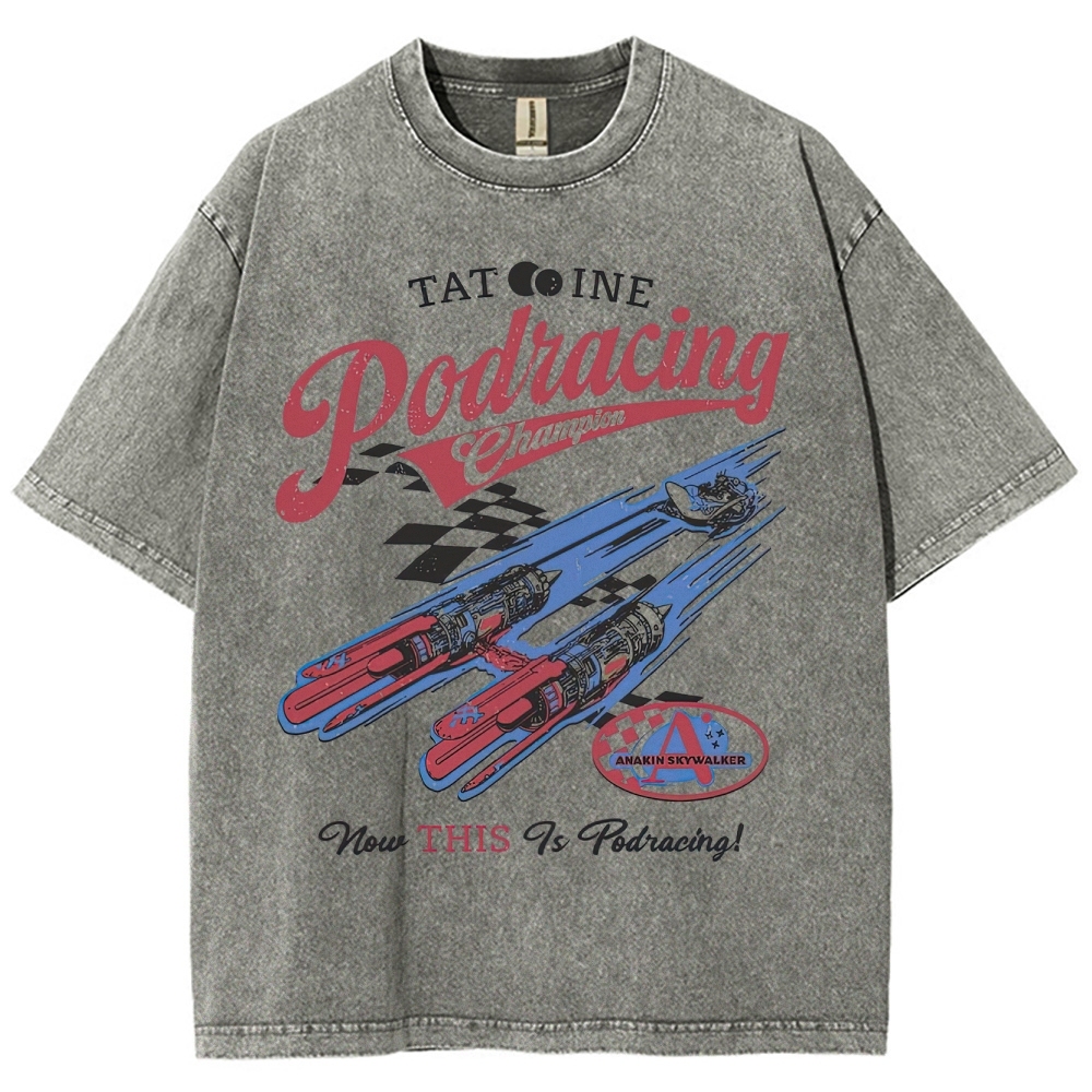 Tatooine Podracing Champion Washed T-Shirt