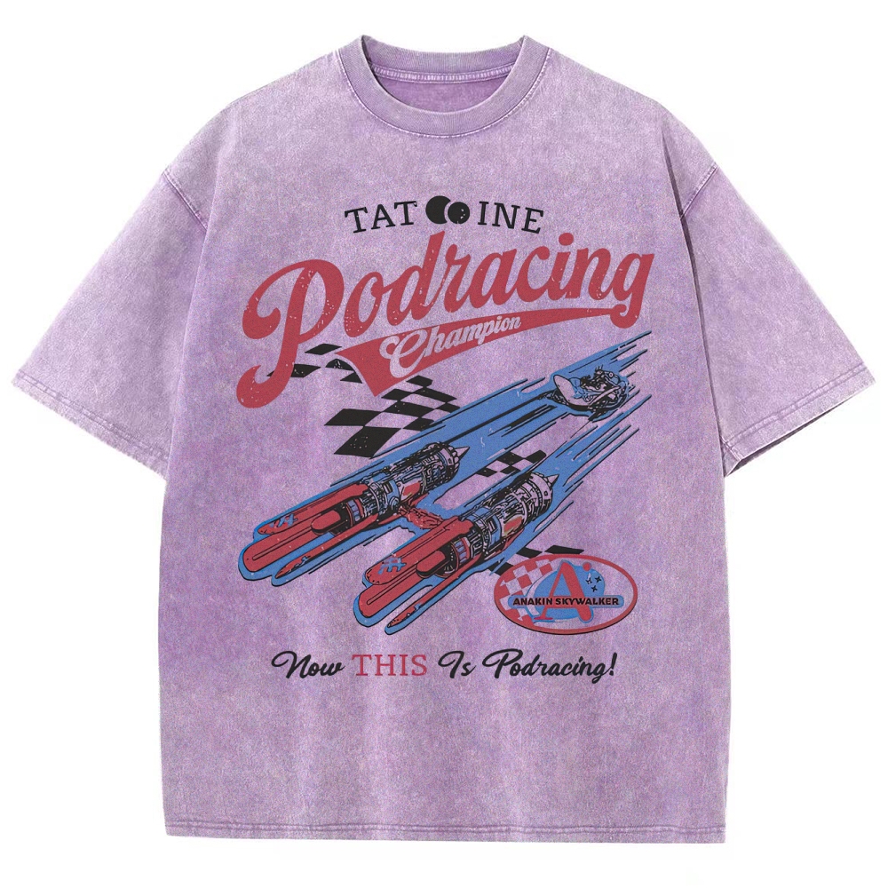 Tatooine Podracing Champion Washed T-Shirt